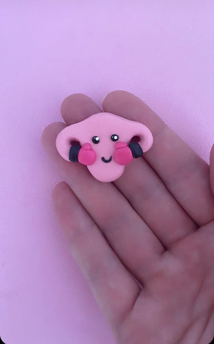 Uterus brooch