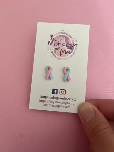 Pregnancy and infant loss awareness ribbon