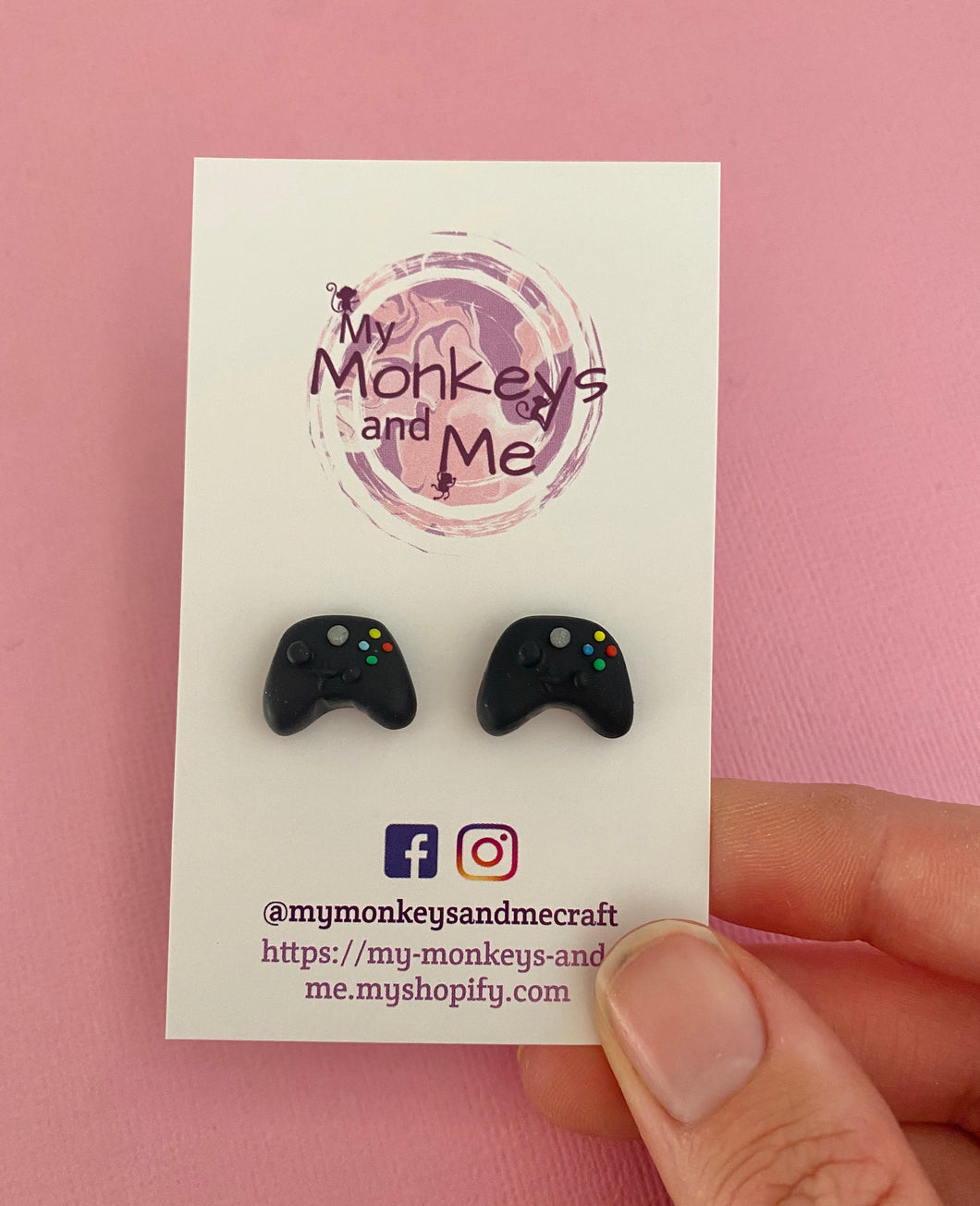 Game controller studs