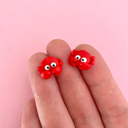 Crab earrings