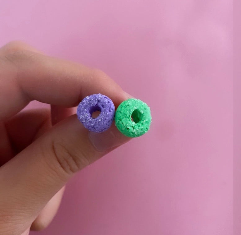 Fruit loops earrings