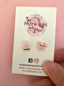 Percy pig studs