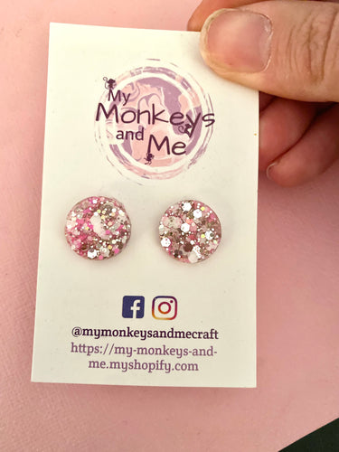 Chardonnay studs 15mm