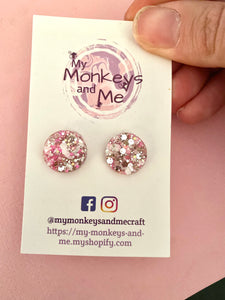 Chardonnay studs 15mm