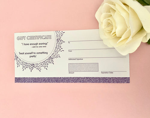 Gift voucher