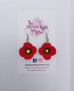 Poppy dangles